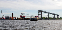 Remnants of Francis Scott Key Bridge