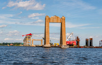 Remnants of Francis Scott Key Bridge