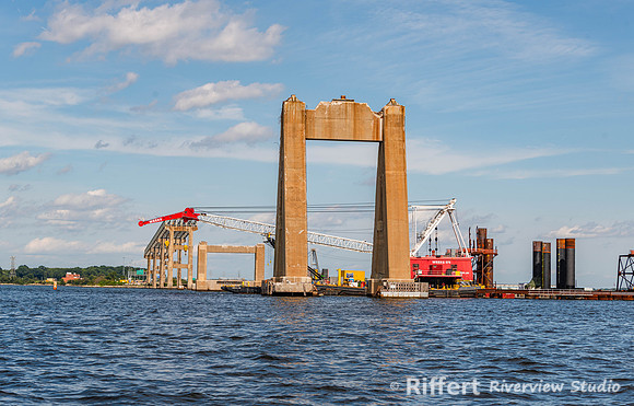Remnants of Francis Scott Key Bridge