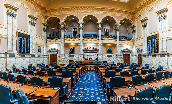 Inside the Maryland State House