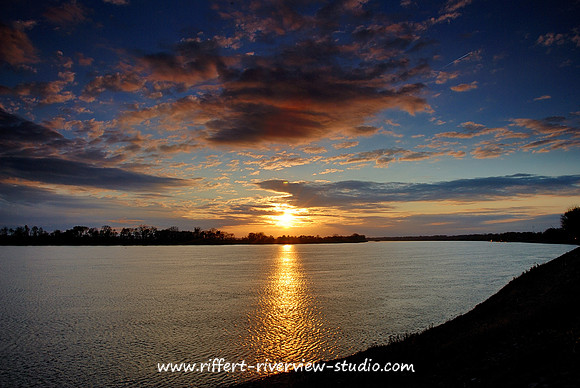 Ohio River Sunset